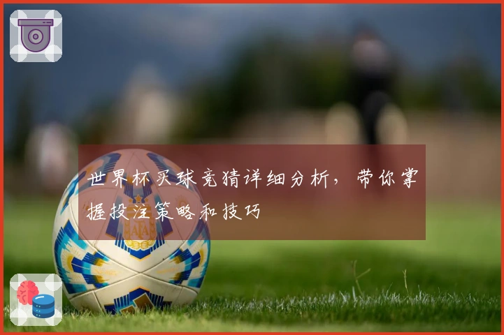 世界杯买球竞猜详细分析，带你掌握投注策略和技巧